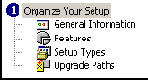 Команды группы Organize Your Setup